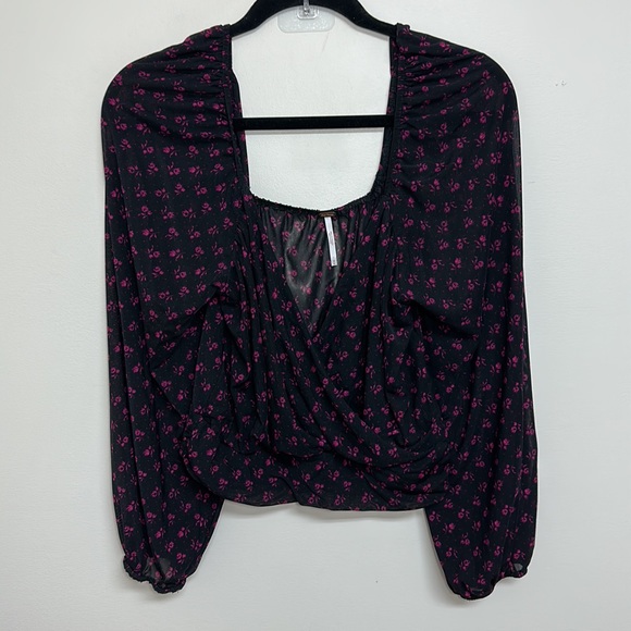 Free People Sweetie Pie Blouse Medium - Picture 2 of 5